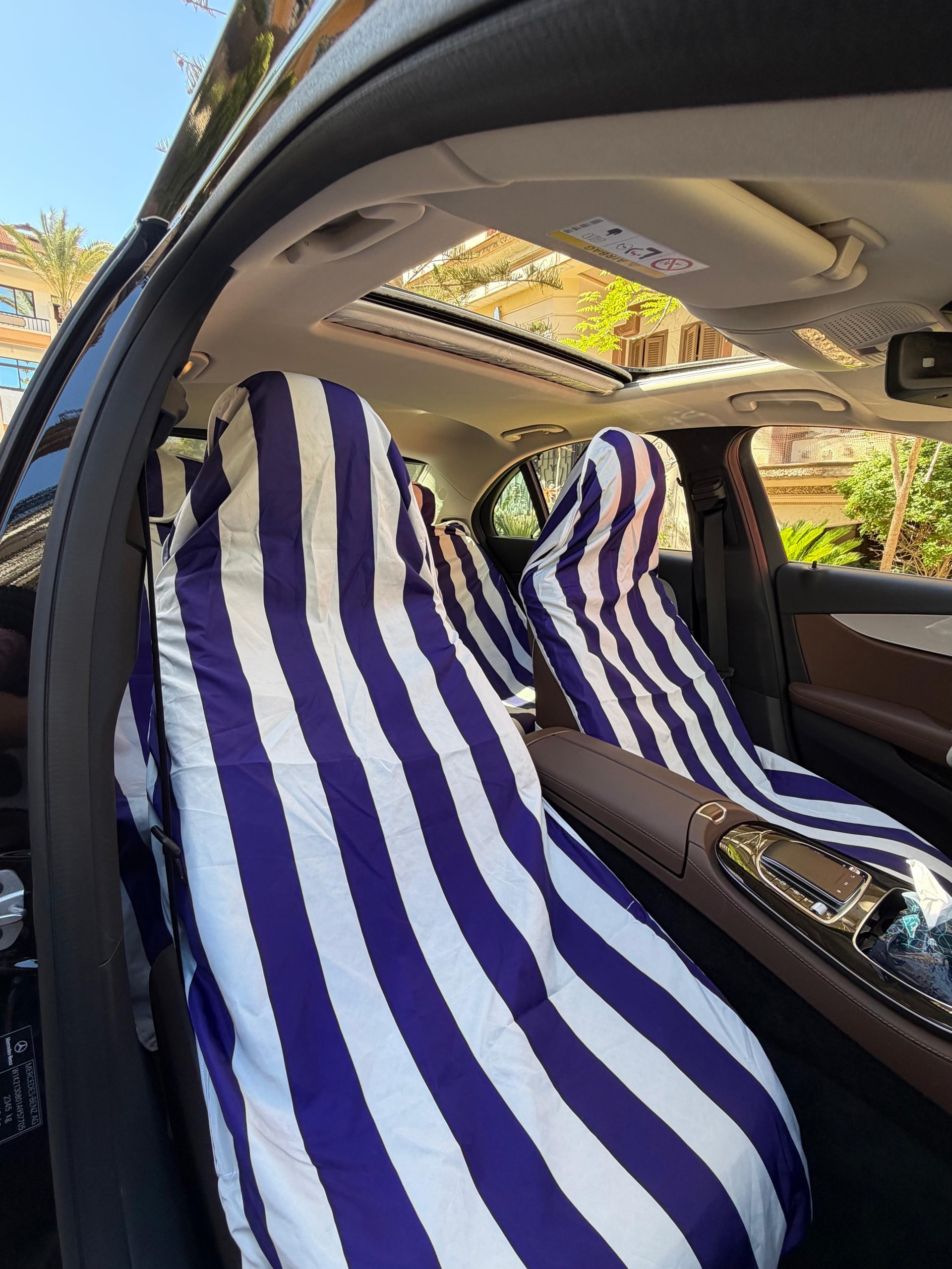 Blue striped Set